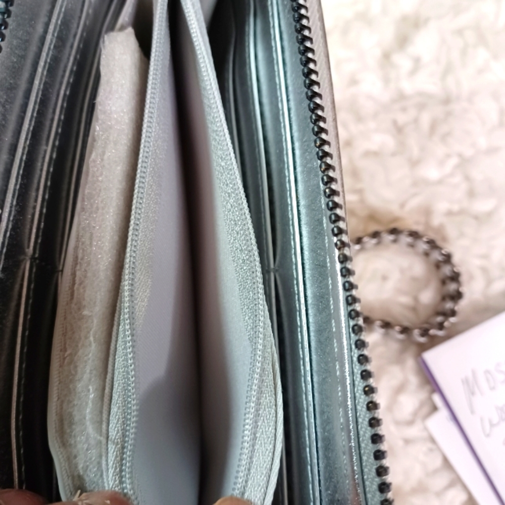 Mossimo Wristlet Wallet, Color: Silver - Picture 9 of 13